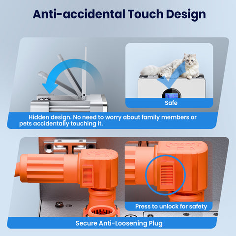 AOUSK 48V 320Ah Lifepo4 16.4kWh Lithium Battery, Build in 200A BMS High Capacity Energy Storage with Breakers, LCD Touchscreen, RS485/CAN/RS232, Ideal for Home Backup, Off-Grid, Solar System