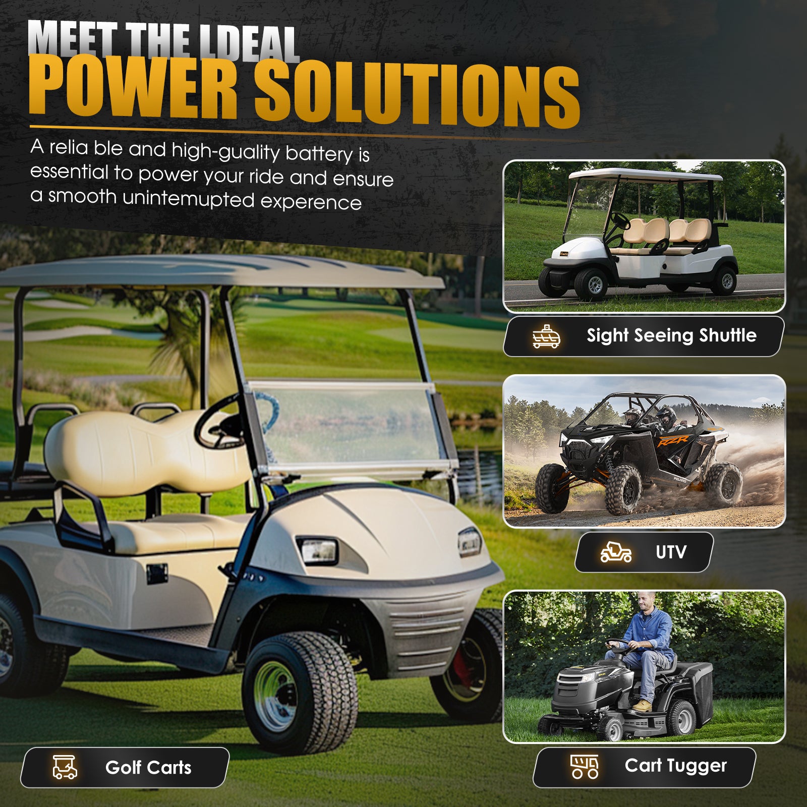 AOUSK 48V 160Ah Lithium Battery, MAX 10.24 kW Built-in 200A BMS with Touch Monitor & Mobile APP, 4000+ Cycles Rechargeable LiFePO4 Battery, Perfect for Golf Carts