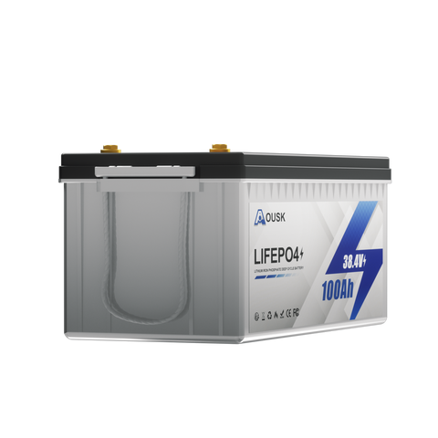 36V Lithium Golf Cart Battery with 25A Lifepo4 Charger, 36V Lithium Battery with 200A BMS, Max 7.68kW Power Output, Perfect for Golf Carts